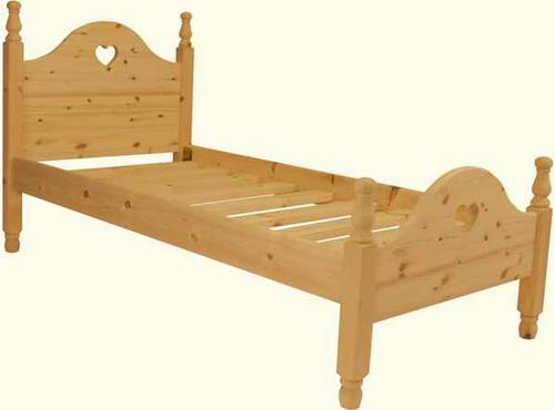 Handmade Pine 'Alice' High Foot End