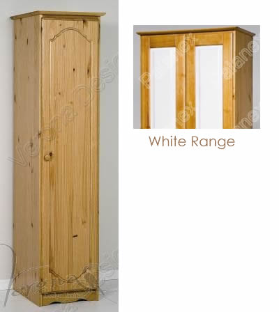 Verona Wardrobe 1 Door | White