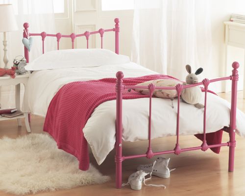 Hyder Living Amelia Bed in Barbie Pink | Single
