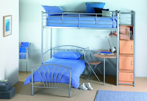 Hyder Living Storage Loft with Solo Futon Chair |