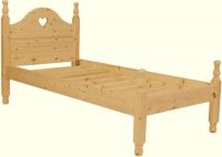 Handmade Pine 'Alice' Low Foot End